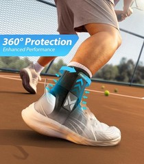 Ankle Brace for Men Women with Auto-adaptive Side Pads Stabilizer Support Medium