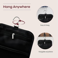 Hanging Ostomy Supplies Bags with Hook Travel Bag for Colostomy Accessories