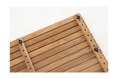 Nordic Style Premium Teak Shower + Bath Mat for Indoor + Outdoor Use | Non-Sl…