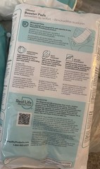 8 Packs Tranquility Diaper Booster Pad Youth 30 Pack 12 X 3.25 Inch 240 Total