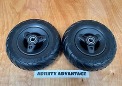 2 NEW: Permobil V.2 CASTERS & AGGRESSIVE SOLID TIRES F3, F5, M5, (version 2)