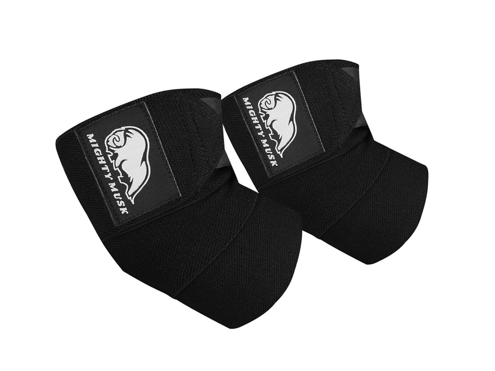 2PCS Coderas Gym Para El Dolor Levantar Pesas Deportivas Large Compresion NEW