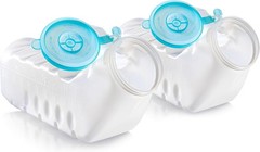Urinals for Men with Translucent Lid – 32 Oz Bottle – 2 Pack Male