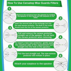 (40 Pcs) Hearing Aids Wax Guards Filters for Phonak,Widex,Resound and Unitron Wa