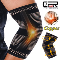 Copper Tennis Elbow Brace Support Compression Sleeve Arthritis Arm Joint Pain