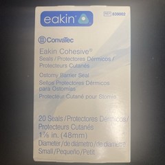 ConvaTec Eakin Cohesive Seals 839002 New- 20 Count 1 7/8in. (48mm)