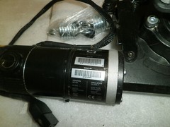 WHEELCHAIR MOTOR QUANTUM EDGE 2.0 MOT154324-01 WITH CASTER AS PICTURE