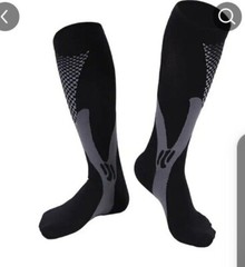 Compression Socks XL, XXL, Tube Socks Womens Mens Knee High