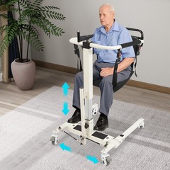 Patient Lift Transfer Chair, Portable Patient Lift Wheelchair, Lift Transfer