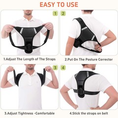 Posture Corrector for and Men, Adjustable Back Brace , Upper Back Brace Shoul…