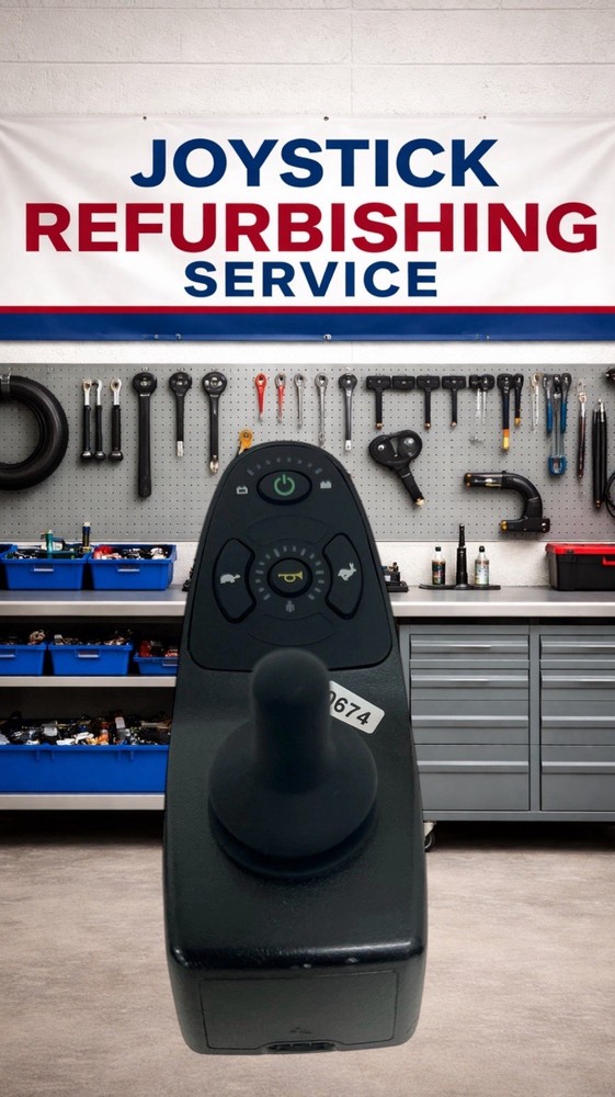 READ Mail In Service Repair For Jazzy DK-REMD01 MK5 SPJ+ Shark 1127291 Joystick