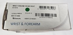 Md Right Ossur Form Fit Wrist Forearm Universal Brace Immobilization Protection