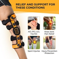 Z1 K2 Knee Brace for ACL Ligament Sports Injuries OA & Knee Pain for Men & Women