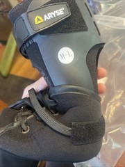 Aryse AY-71-102R Ankle Brace Size M Left NEW Shoe size W9.5-13 M 8.5-12