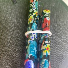 Adjustable Folding Cane with Ergonomic Handle, Lightweight, Sturdy Flowers