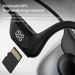 Bone Conduction Hearing Aids for Deafness Bluetooth Noise-Cancelling 4416
