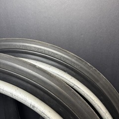 X-Core brand 5-spoke wheelchair wheels 24-inch 1 3/8” Airless Tires