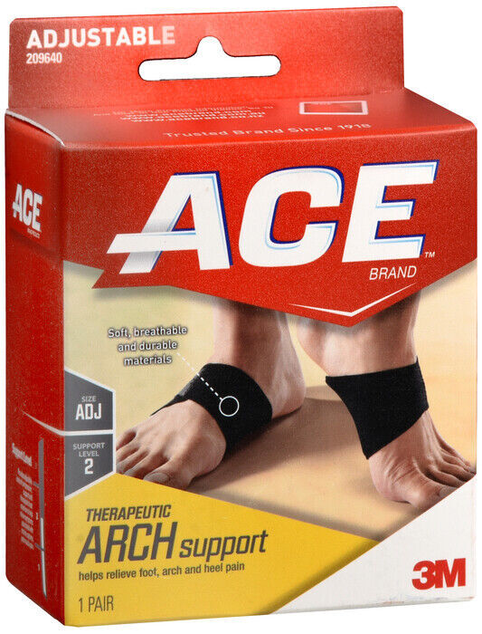 ACE Therapeutic Arch Support #209640 Provides Supports for Plantar Fasciitis