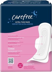Comfortable & Absorbent Ultra Thin Overnight Feminine Pads with Wings – 40 Count