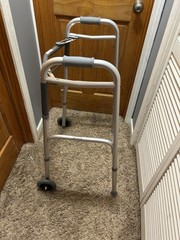 Walker med gear dual release folding walkers make offer Style 7803 max lbs 300