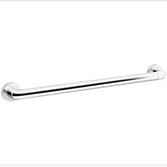 KOHLER Kumin 24″ Grab Bar Wall Mount Support Bar In Polished Chrome, K-24550-CP