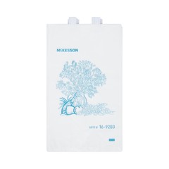McKesson Open Ended Bedside Bag 7 X 11.5 Inch 0.5 mil Polyethylene 100 Ct