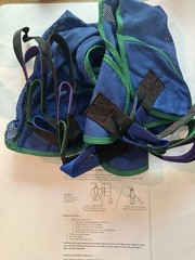 ProHeal Full Body Mesh Lift Sling Large w/ Commode Opening Large 56″ x 43″