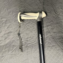 Rehand Walking Cane Foldable Adjustable Tool Collapsible Black All Terrain