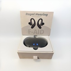 Royal Hearing Rechargeable Wireless Hearing Black