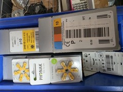 Power One p10 Hearing Aid Batteries Size 10 (Yellow) Zinc-Air 1.45V 6-Pack