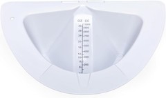 30 oz Graduated Specimen Collector Pan – Urine, Stool, Vomit Hat for Toilets