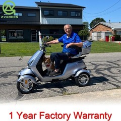 Heavy Duty 4 Wheel Mobility Scootre for Adult Senior 500lbs 31 miles 60V/20Ah