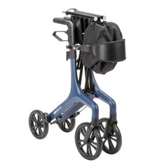 Drive Medical AeroWalk Ultra-Lite Rollator, Blue, Standard style. Only 6.9Kg