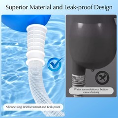 Portable Urinals for Men, OOCOME Men Urinal Bottle 1 Count (Pack of 1), White