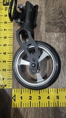 Quickie Tilite Ki Mobility Rigid WHEELCHAIR FRONT FORKS CASTERS Tires Wheels 5″