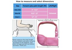 Kids Arm Sling,Mesh Medical Sling with Adjustable Shoulder Pad,Breathable Childr