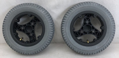 Quickie Q700M Qm-710 Pneumatic NEW SET Drive Wheels Tires 3.00-8 PR1MO POWERTRAX