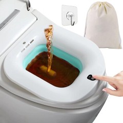 Sitz Bath Tub Basin Electric Folding Bathroom Portable for Postpartum Cleaning