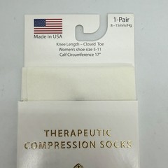 Celeste Stein Therapeutic Compressions Knee Length Women’s Socks Size 5-11 Foot