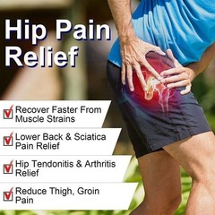 Hip Brace – Compression Groin Support Wrap for Sciatica Pain Relief Thigh Belt