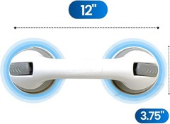 Changing Lifestyles Suction Cup Grab Bars for Bathtubs & Showers; Safety