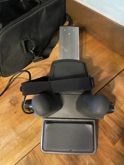 Saunder Cervical Traction HomeTrac Deluxe Neck Device Complete + Case Works Nice