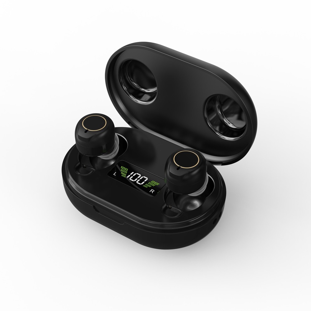 Pair Senior Digital Hearing Aids Rechargeable Sound Voice Amplifier For Elderly