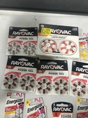 Rayovac, Energizer Hearing Aid Battery Huge Bulk Lot Open Box