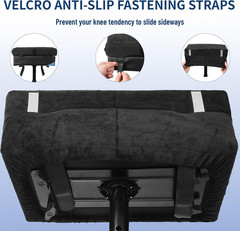 Knee Scooter Pad Cover with 2“ Removable Highly Resilient Comfort Memory Foam C