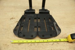 Quantum 8″ Power Chair Footplates w/ EXTENSIONS, Edge 3 Q6 2 Stretto 4Front