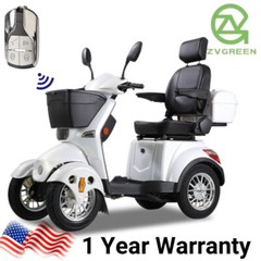 Powerful Electric Mobility Scooter 800W 60V 20A Motor 500LBS Weight Capacity