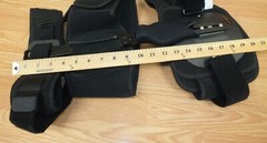 RCAI X-Large Left Adult Hip Abduction Orthosis Lite (76HAO-Lite) Black Brace
