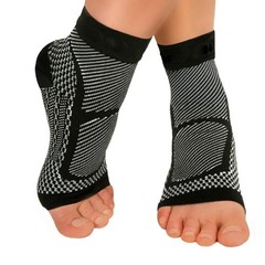 Open Toe Compression Socks Ankle Arch Support Planter Fasciitis Pain Socks USA