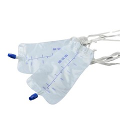 Male Wearable Incontinence Pants Urinal Leg Bag Silicone Urine Funnel Collector